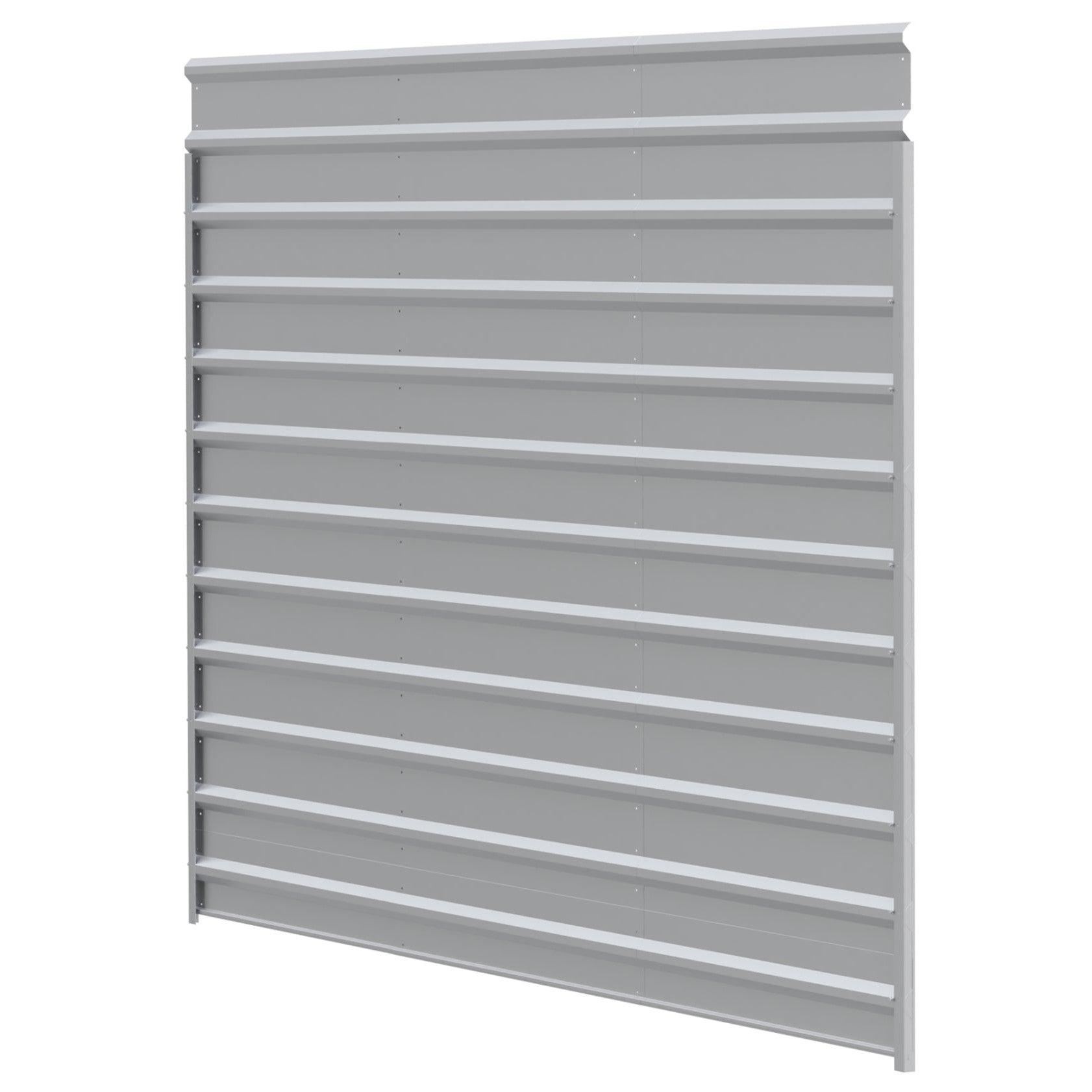 Matching Steel Enclosure Wall Panels for 7 ft. & 9 ft. tall Arrow Steel Carport-Delightful Yard