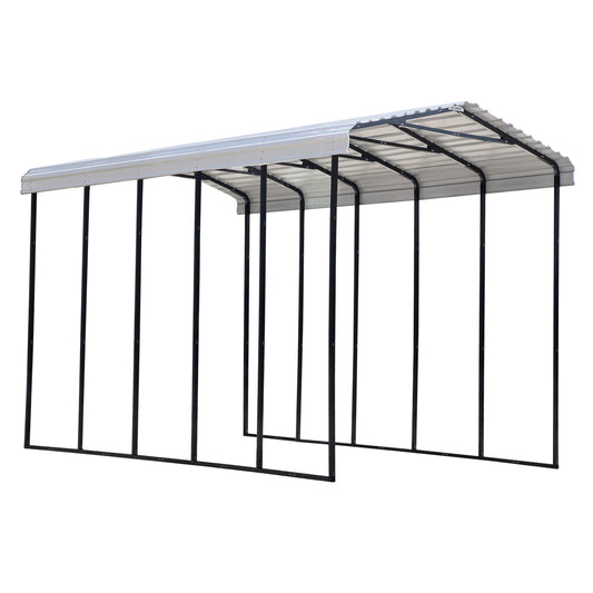 Arrow Steel RV Carport Canopy 14 x 24 x 14 ft.-Delightful Yard