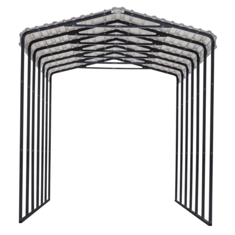 Arrow Steel RV Carport Canopy, 14 ft. x 29 ft. - Delightful Yard