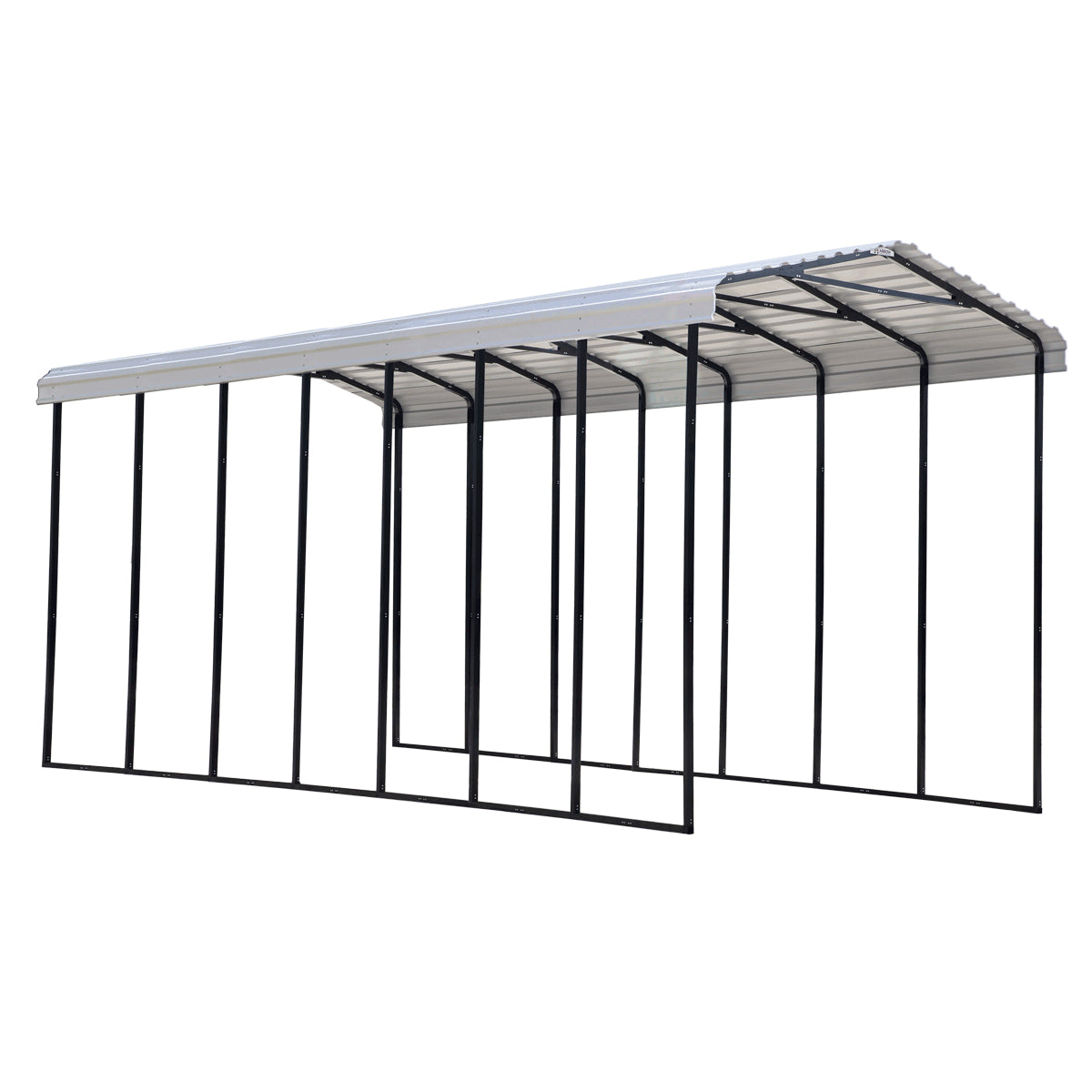 Arrow Steel RV Carport Canopy 14 x 33 x 14 ft.-Delightful Yard