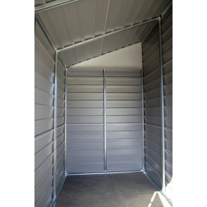 Arrow Yardsaver Steel Storage Shed 4 x 10 ft.-Delightful Yard