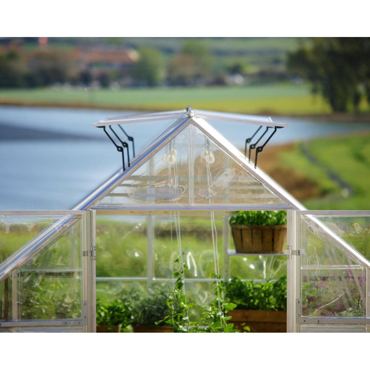 Balance Polycarbonate Greenhouse 10 x 16 ft. | Palram-Canopia-Delightful Yard