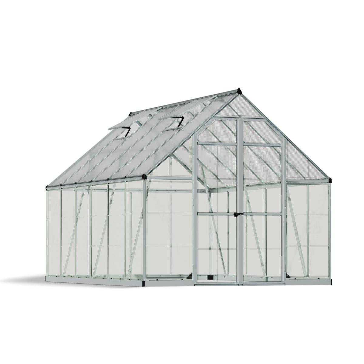 Balance Polycarbonate Greenhouse 8 x 12 ft. | Palram-Canopia-Delightful Yard