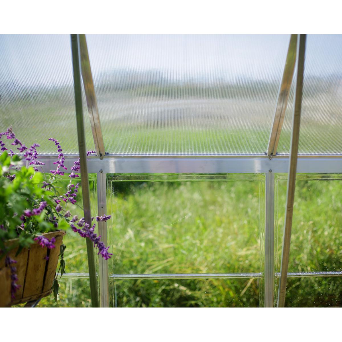 Balance Polycarbonate Greenhouse 8 x 20 ft. | Palram-Canopia-Delightful Yard