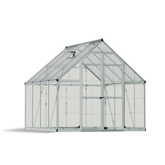 Balance Polycarbonate Greenhouse 8 x 8 ft. | Palram-Canopia-Delightful Yard