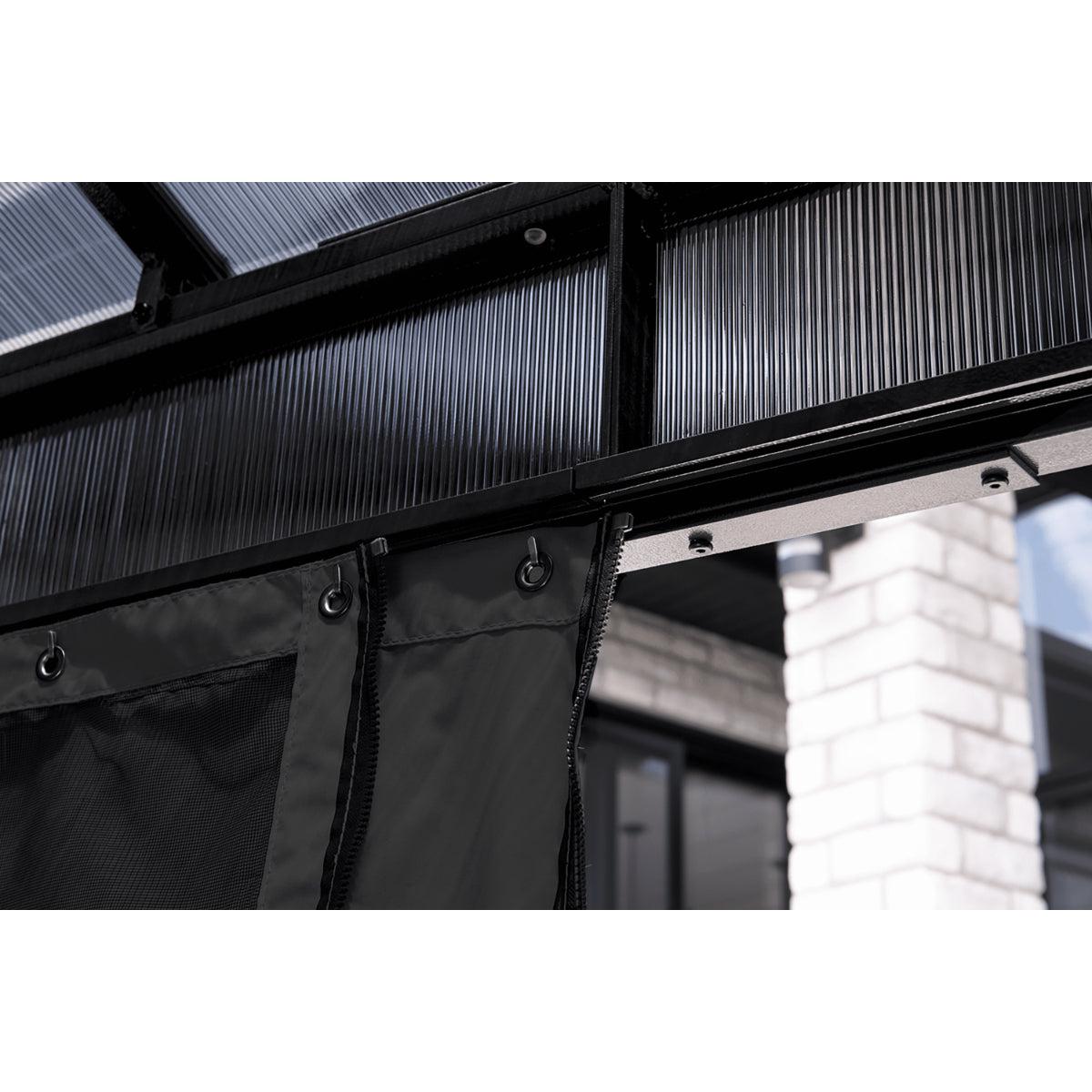 Diani Steel Polycarbonate Gazebo 10 x 12 ft | Sojag-Delightful Yard