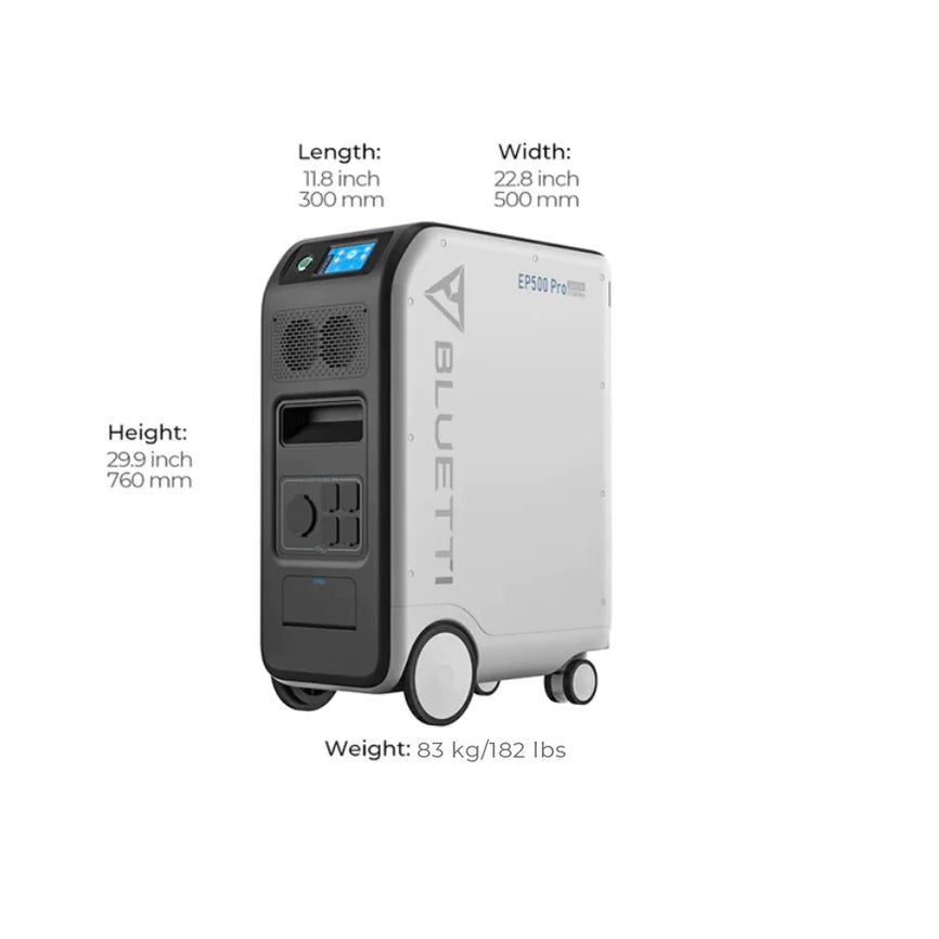 EP500Pro Portable Power Station Home Battery Backup 5120Wh | BLUETTI-Delightful Yard
