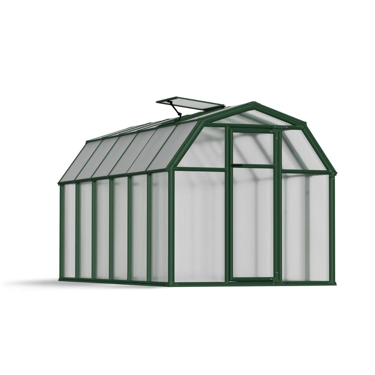 Eco Grow Polycarbonate Greenhouse 6 x 12 ft. | Rion by Palram-Canopia-Delightful Yard