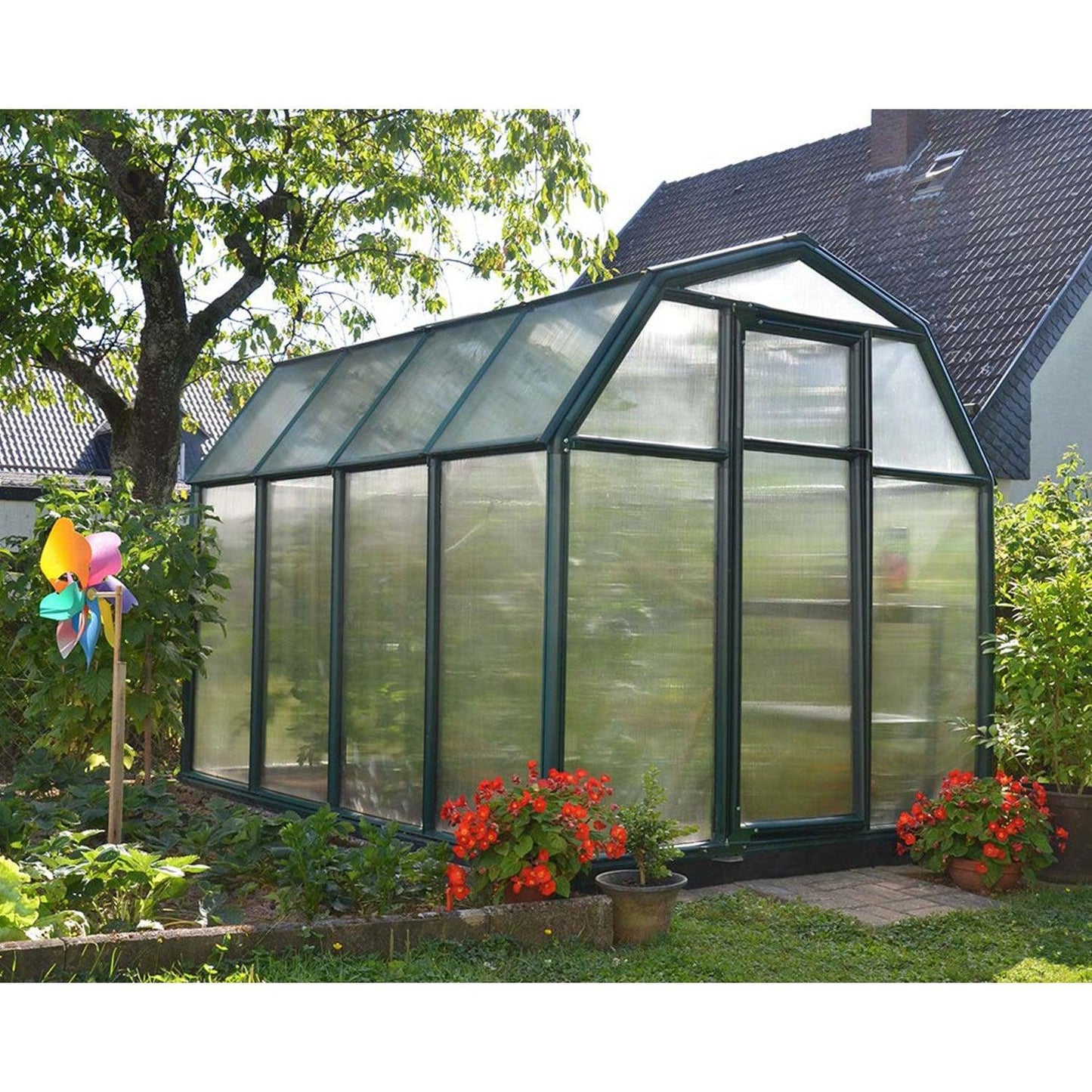 Rion EcoGrow Greenhouse 6 x 8 ft. - Delightful Yard