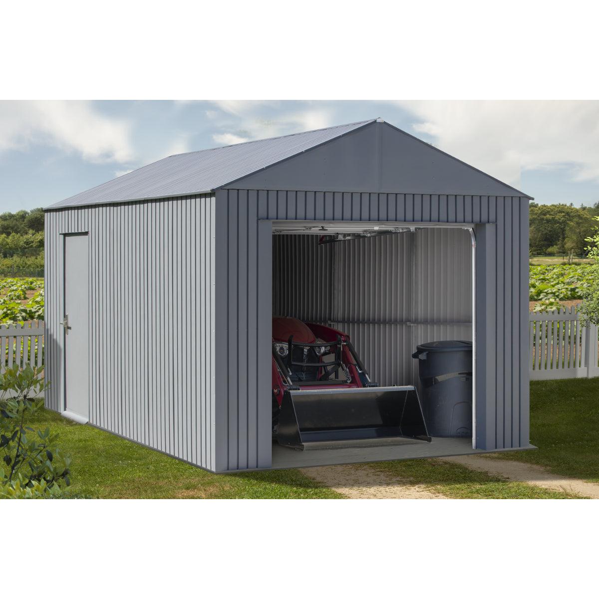 Everest Steel Garage Shed 12 x 15 ft | Sojag-Delightful Yard