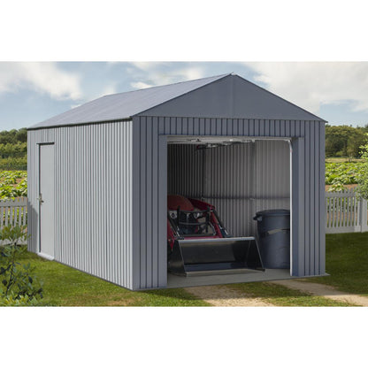 Everest Steel Garage Shed 12 x 15 ft | Sojag-Delightful Yard
