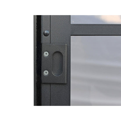 Florence Aluminum Wall Mounted Sunroom PC Roof 10 x 16 ft. | Gazebo PenGuin-Delightful Yard