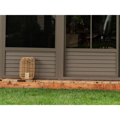 Florence Aluminum Wall Mounted Sunroom PC Roof 8 x 12 ft. | Gazebo PenGuin-Delightful Yard