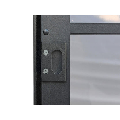 Florence Aluminum Wall Mounted Sunroom PC Roof 8 x 12 ft. | Gazebo PenGuin-Delightful Yard