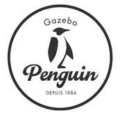 Gazebo Penguin logo with a penguin icon and text in a circular design.