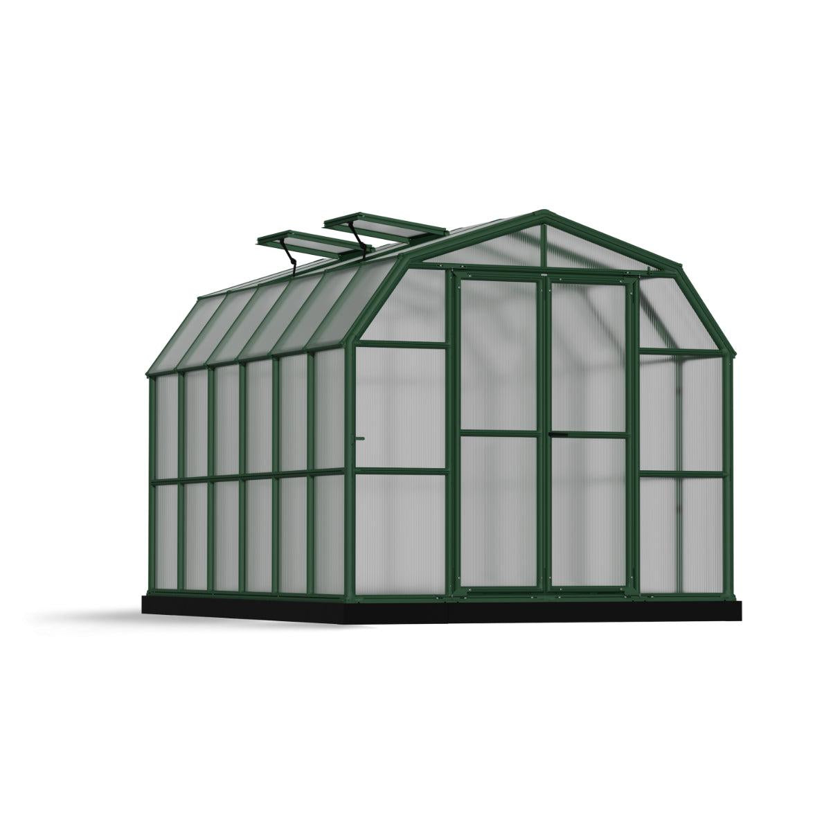 Grand Gardener Polycarbonate Greenhouse 8 x 12 ft. | Rion by Palram-Canopia-Delightful Yard