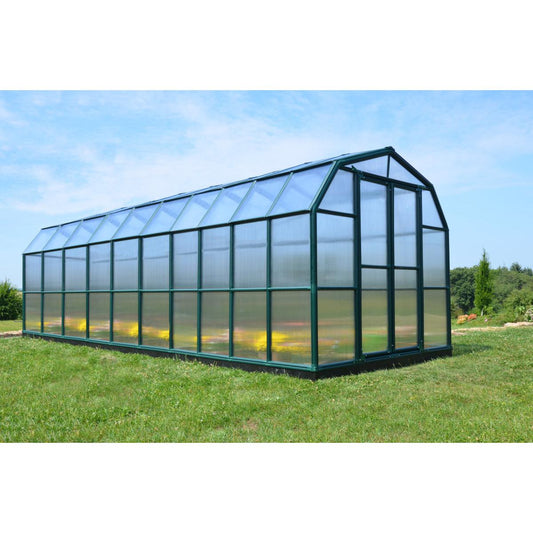 Grand Gardener Polycarbonate Greenhouse 8 x 20 ft. | Rion by Palram-Canopia-Delightful Yard