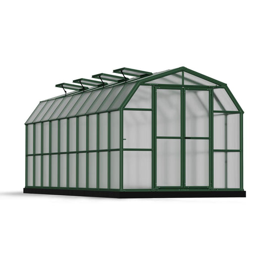 Grand Gardener Polycarbonate Greenhouse 8 x 20 ft. | Rion by Palram-Canopia-Delightful Yard