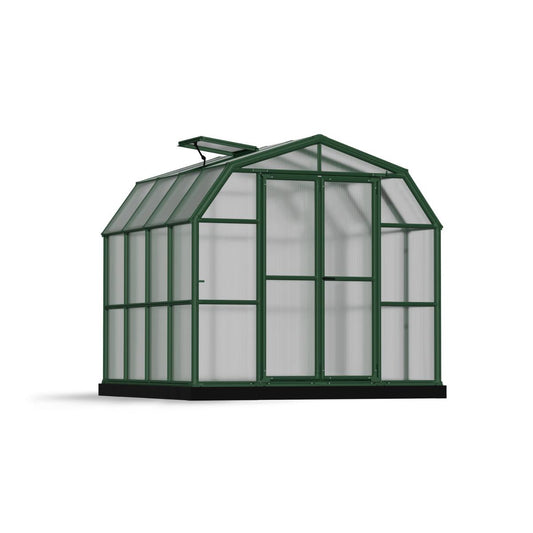 Grand Gardener Polycarbonate Greenhouse 8 x 8 ft. | Rion by Palram-Canopia-Delightful Yard