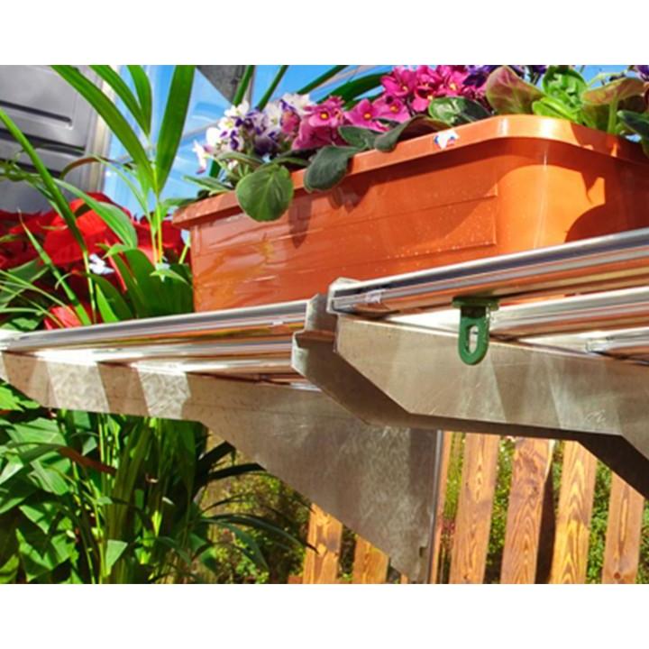 Greenhouse Heavy Duty Metal Shelf Kit 2 ft. | Palram-Canopia - Delightful Yard