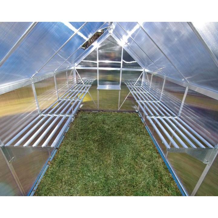 Greenhouse Heavy Duty Metal Shelf Kit 2 ft. | Palram-Canopia - Delightful Yard