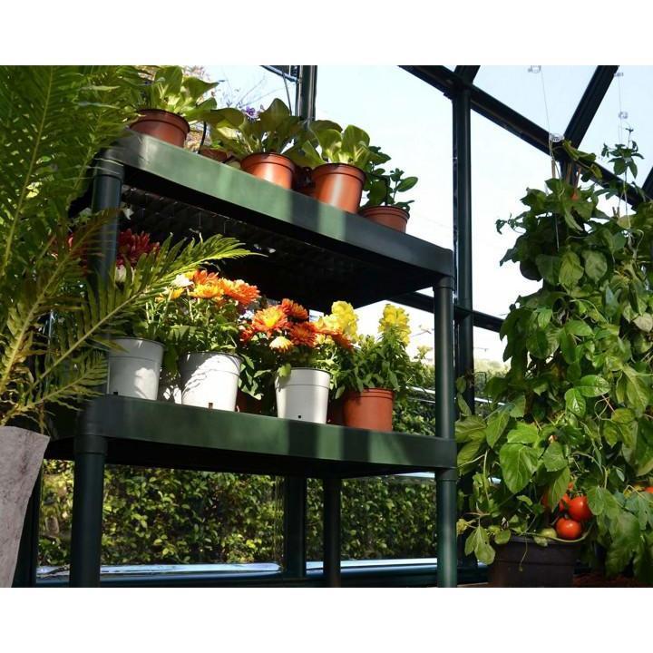 Greenhouse Two Tier Staging Bench - Delightful Yard