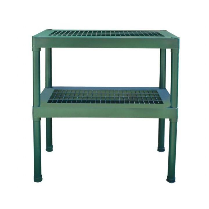 Greenhouse Two Tier Staging Bench - Delightful Yard