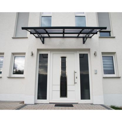 Herald Door Awning 7 x 5 ft. TwinWall Panel | Palram-Canopia-Delightful Yard