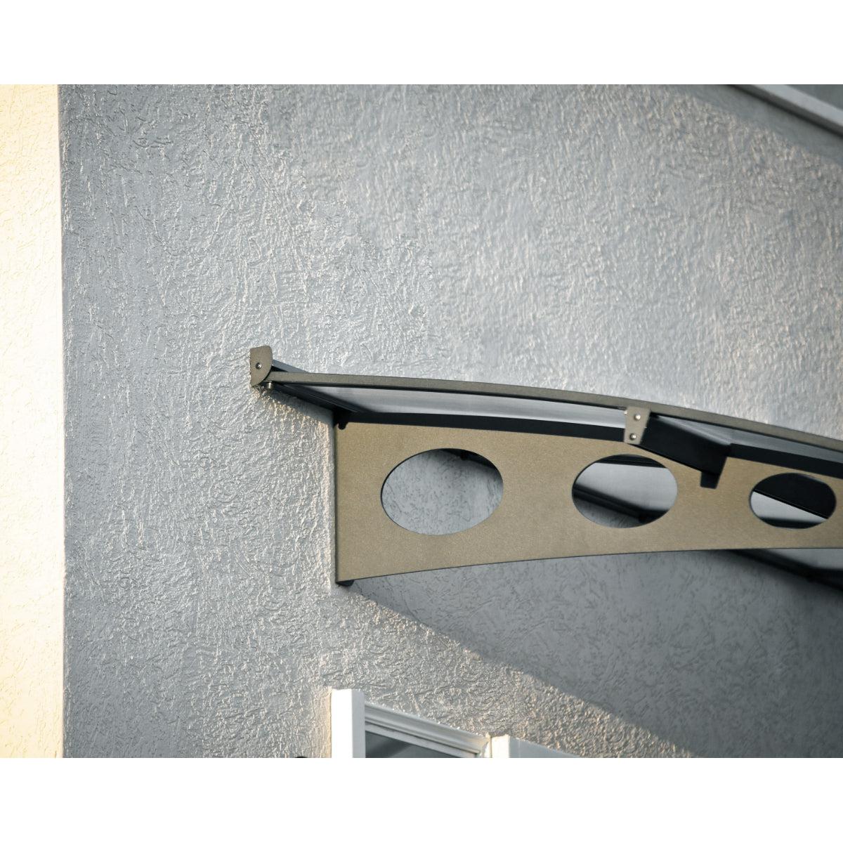 Herald Door Awning 7 x 5 ft. TwinWall Panel | Palram-Canopia-Delightful Yard