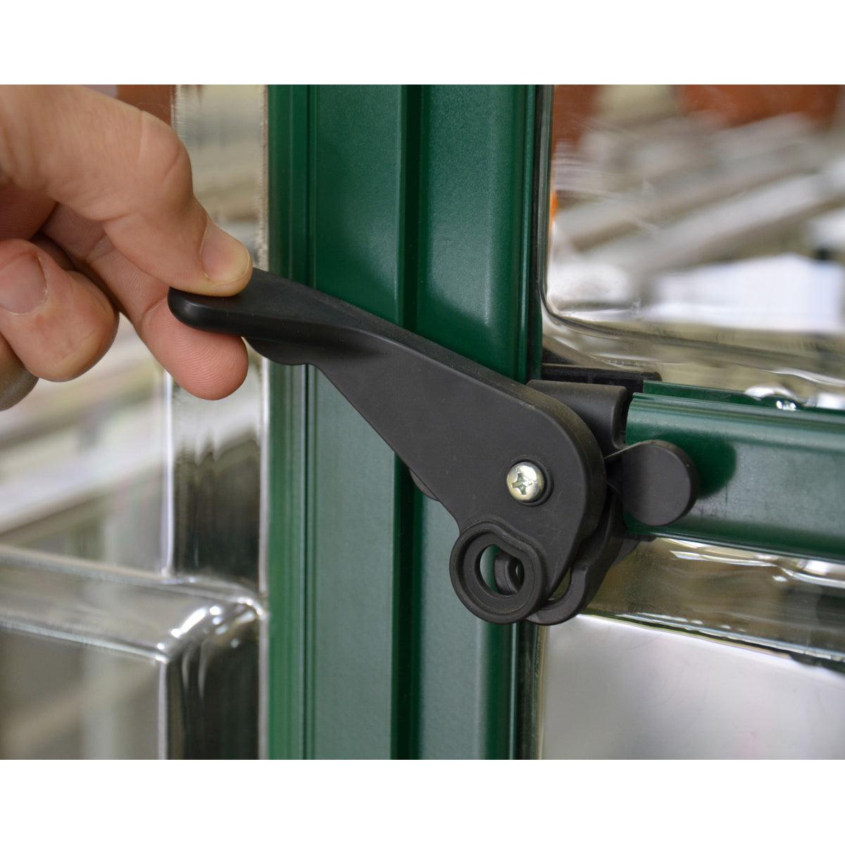 Hybrid Polycarbonate Greenhouse 6 x 8 ft. Green Frame | Palram-Canopia-Delightful Yard