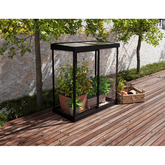 Ivy Polycarbonate Mini Greenhouse 4 x 2 ft. | Palram-Canopia-Delightful Yard