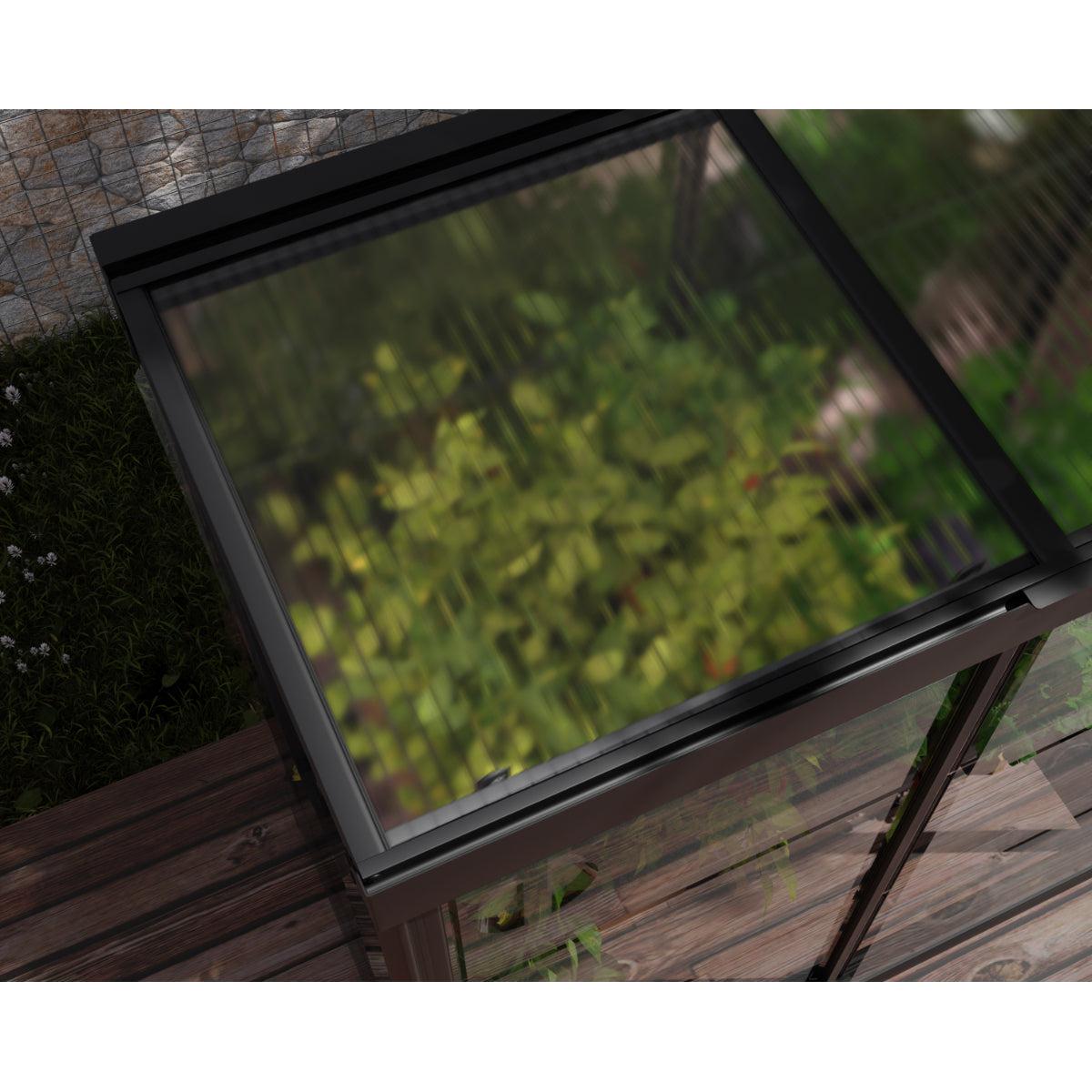 Ivy Polycarbonate Mini Greenhouse 4 x 2 ft. | Palram-Canopia-Delightful Yard