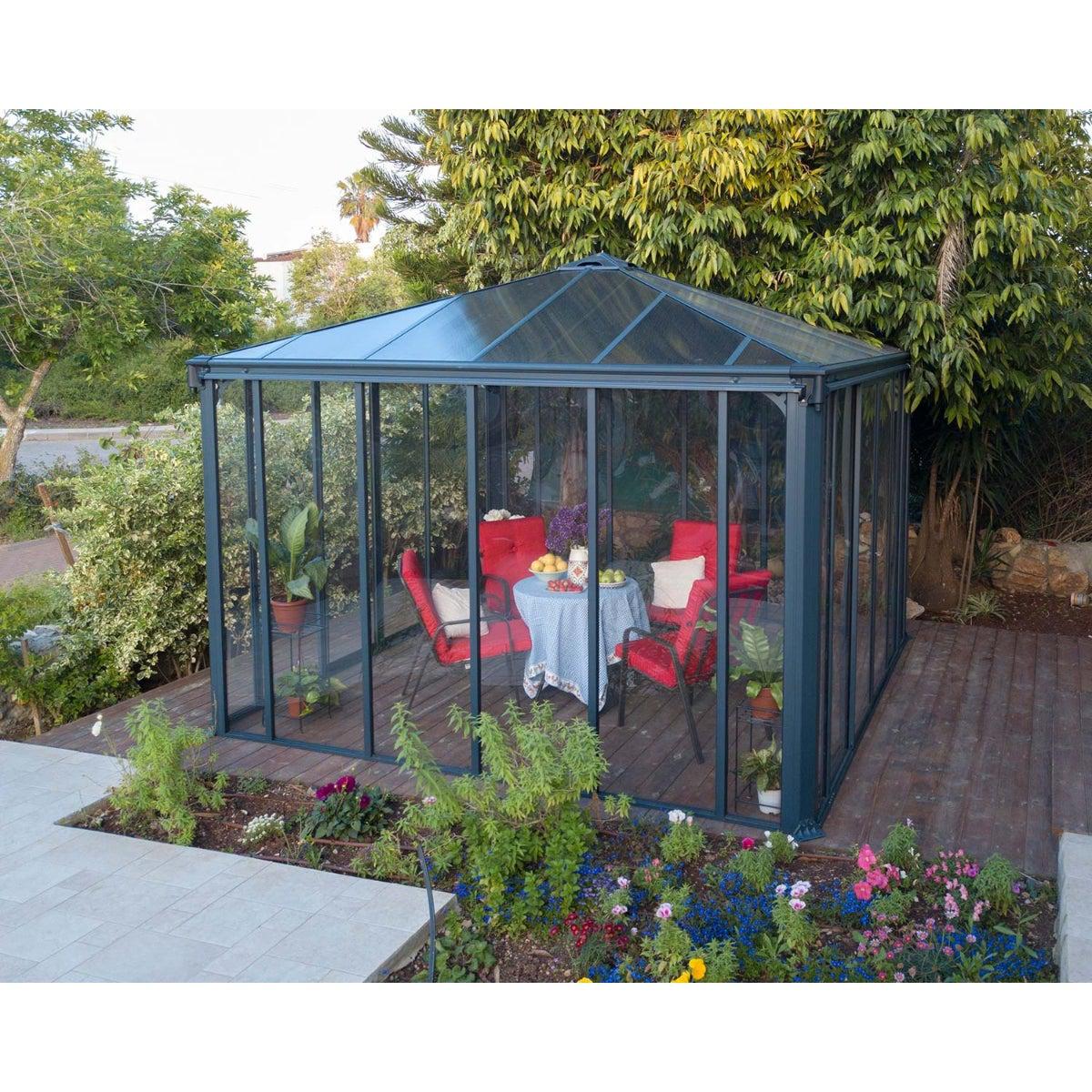 Ledro 3600 Enclosed Gazebo 12 x 12 ft. | Palram-Canopia - Delightful Yard