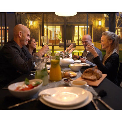 Ledro Enclosed Gazebo Solarium 10 x 14 ft. | Palram-Canopia-Delightful Yard