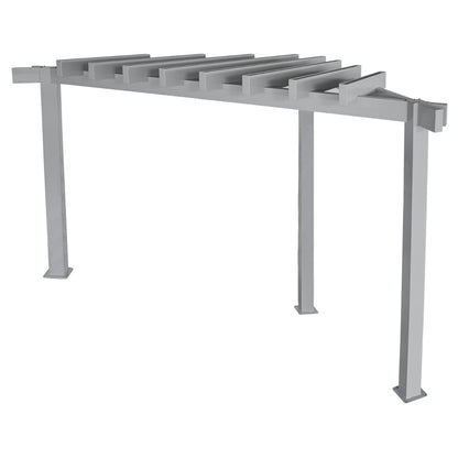 Lima 10 x 10 ft. Triangle Aluminum Pergola| Sojag-Delightful Yard