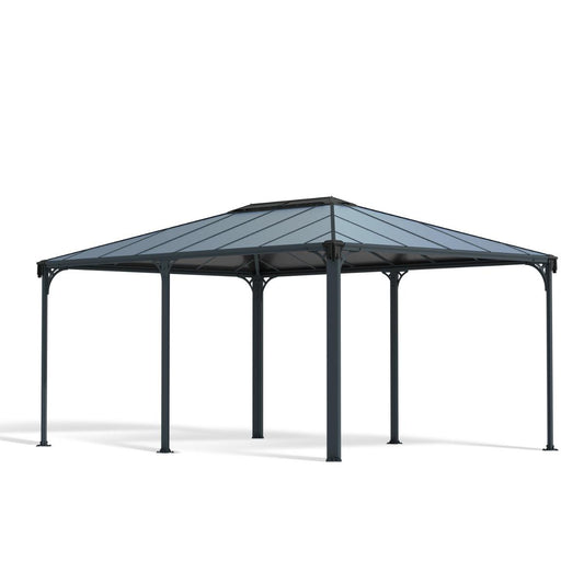 Martinique Aluminum Gazebo 12 x 16 ft. | Palram-Canopia-Delightful Yard