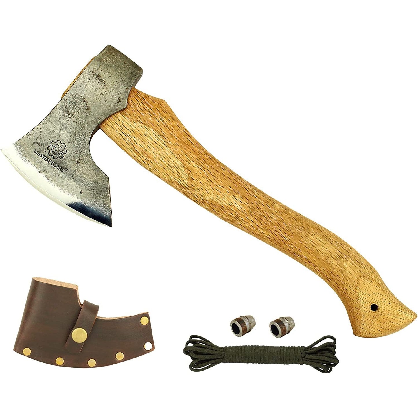 Master Hand-Forged Camping Bushcraft 13" Hatchet | Mastiff Gears-Delightful Yard