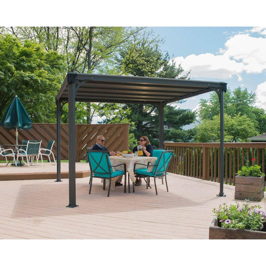 Milano 3000 Gazebo 10 x 10 ft. | Palram-Canopia - Delightful Yard