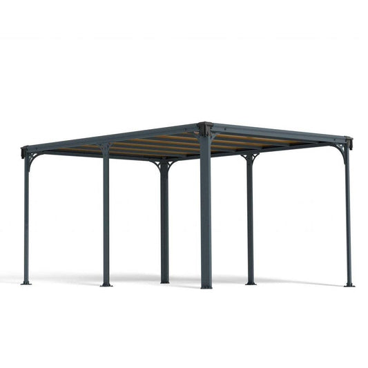 Milano 4300 Gazebo 10 x 14 ft.| Palram-Canopia - Delightful Yard