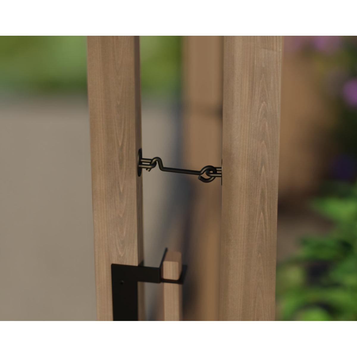 Natura Cedar Wood Polycarbonate Greenhouse 8 x 12 ft. | Palram-Canopia-Delightful Yard