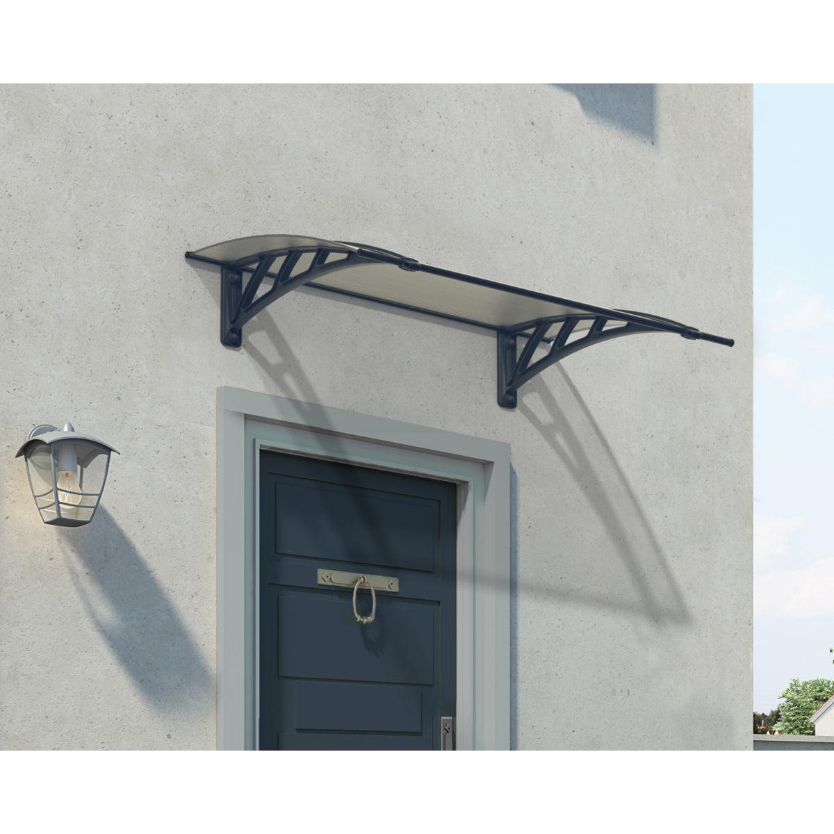 Neo Door Awning 4 x 2.5 ft TwinWall Panel | Palram-Canopia-Delightful Yard