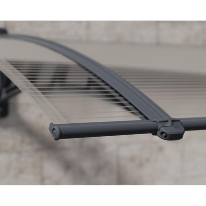 Neo Door Awning 4.5 x 2.8 ft TwinWall Panel | Palram-Canopia-Delightful Yard