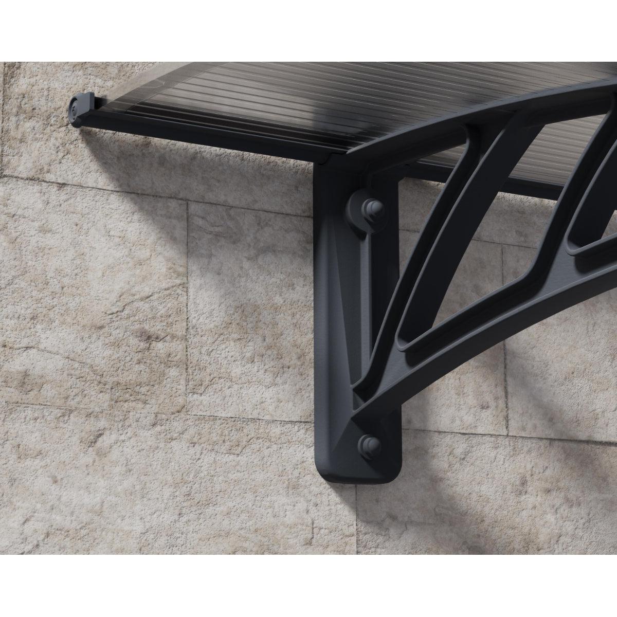 Neo Door Awning 4.5 x 2.8 ft TwinWall Panel | Palram-Canopia-Delightful Yard