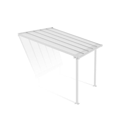 Olympia Aluminum Patio Covers 10 x 10 ft. Clear Panels | Palram-Canopia-Delightful Yard