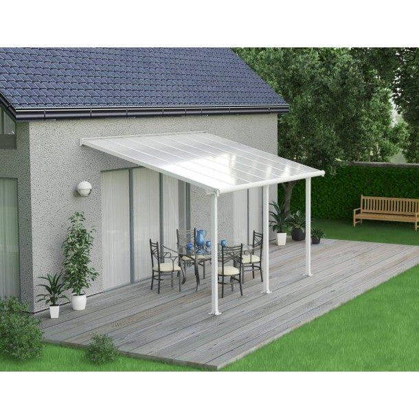 Olympia Aluminum Patio Covers 10 x 14 ft. | Palram-Canopia-Delightful Yard