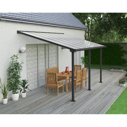 Olympia Aluminum Patio Covers 10 x 14 ft. | Palram-Canopia-Delightful Yard