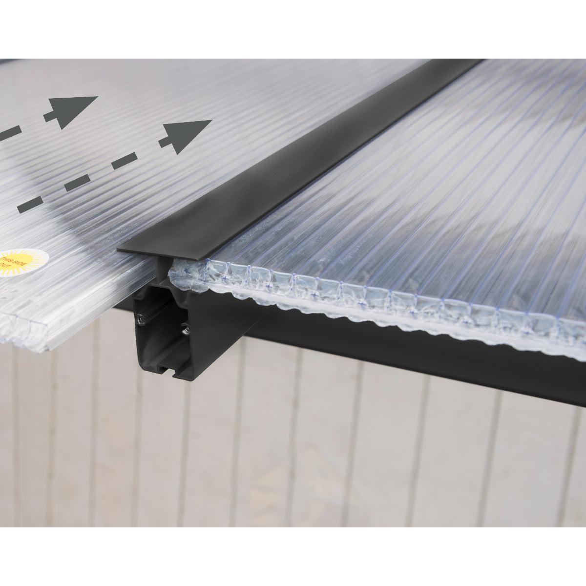 Olympia Aluminum Patio Covers 10 x 14 ft. | Palram-Canopia-Delightful Yard