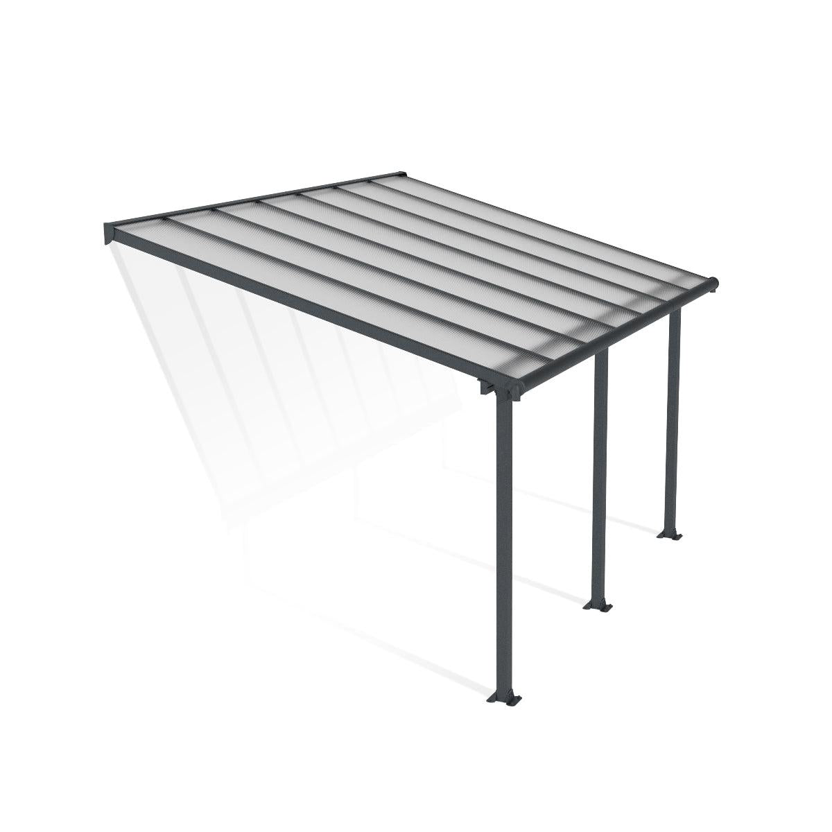 Olympia Aluminum Patio Covers 10 x 14 ft. | Palram-Canopia-Delightful Yard