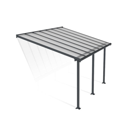 Olympia Aluminum Patio Covers 10 x 14 ft. | Palram-Canopia-Delightful Yard