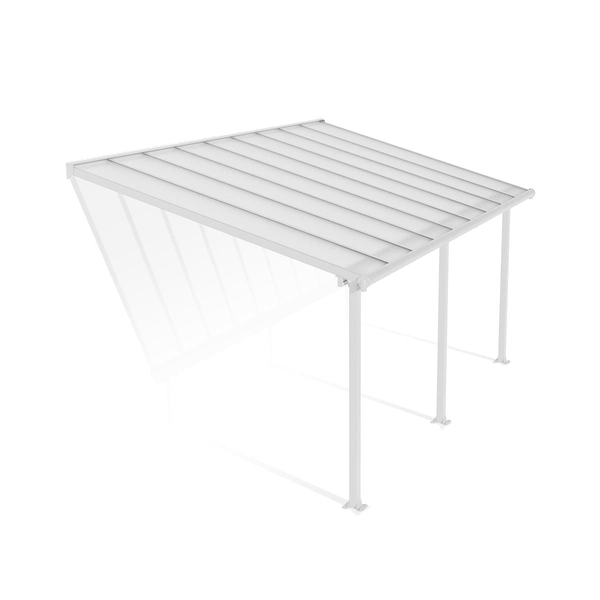 Olympia Aluminum Patio Covers 10 x 18 ft. | Palram-Canopia-Delightful Yard